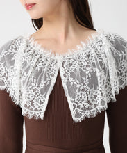 画像をギャラリービューアに読み込む, ビックレース衿マーメイドワンピース/TT547410 3
