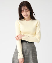 画像をギャラリービューアに読み込む, 袖スリットボタンリブニット/TT548311 10
