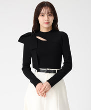 画像をギャラリービューアに読み込む, アシメカットリブニット/TT548310 11
