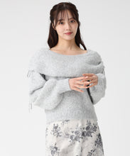 画像をギャラリービューアに読み込む, オフショルミドルゲージニット/TT548307 10
