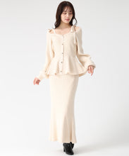 画像をギャラリービューアに読み込む, ペプラムニットスカートセット/TT547407 12
