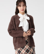 画像をギャラリービューアに読み込む, シャギーコーディガン/TT538503 (ブラウン)
