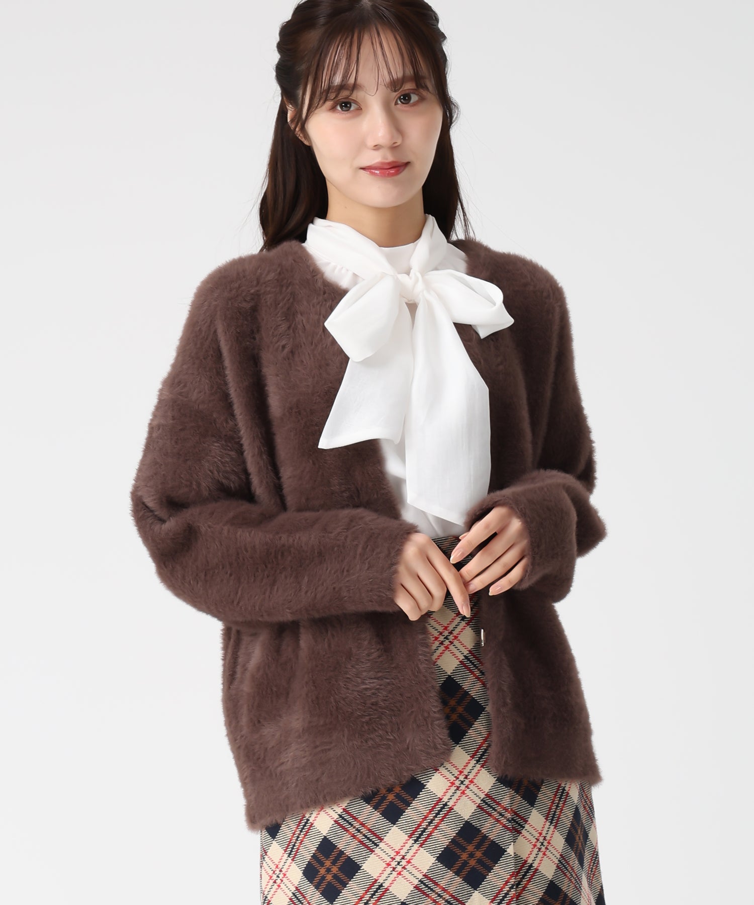 シャギーコーディガン/TT538503 – MISCH MASCH|31 Sons de mode