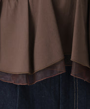 画像をギャラリービューアに読み込む, 異素材切替ペプラムニット/TT548309 7
