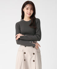 画像をギャラリービューアに読み込む, 袖スリットボタンリブニット/TT548311 9
