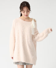 画像をギャラリービューアに読み込む, 肩リボンふわもこニット/TT558302 21
