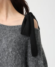 画像をギャラリービューアに読み込む, 肩リボンふわもこニット/TT558302 4
