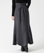 画像をギャラリービューアに読み込む, ストライプドットフロッキーマーメイドスカート/TT547214 2
