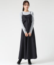 画像をギャラリービューアに読み込む, ストライプリボンキャミワンピース/TT557402 (ネイビー)
