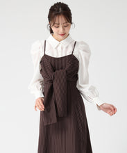 画像をギャラリービューアに読み込む, ストライプリボンキャミワンピース/TT557402 31
