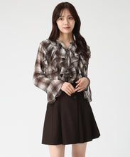 画像をギャラリービューアに読み込む, 【一部店舗限定アイテム】フリルチェックブラウス/TT558103 31
