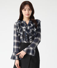 画像をギャラリービューアに読み込む, 【一部店舗限定アイテム】フリルチェックブラウス/TT558103 20
