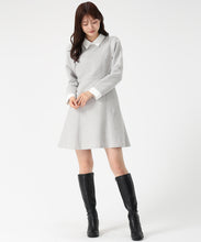 画像をギャラリービューアに読み込む, レース襟付きツイードミニワンピース/MM547420 11
