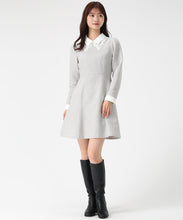 画像をギャラリービューアに読み込む, レース襟付きツイードミニワンピース/MM547420 20
