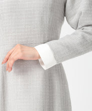 画像をギャラリービューアに読み込む, レース襟付きツイードミニワンピース/MM547420 8
