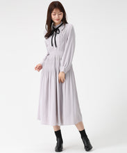 画像をギャラリービューアに読み込む, 配色リボンプリーツシフォンワンピース/MM547423 21
