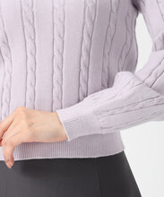 画像をギャラリービューアに読み込む, 【WEB限定予約販売/11月中旬発売予定】バックリボンビジューケーブルニット/MM548323 6
