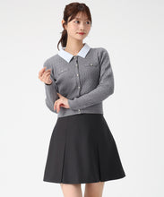 画像をギャラリービューアに読み込む, 【WEB限定予約販売/11月中旬発売予定】シャツ襟付きケーブルカーディガン/MM548410 30
