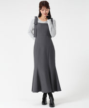 画像をギャラリービューアに読み込む, 2wayバックレースアップキャミワンピース/MM557413 (グレー)
