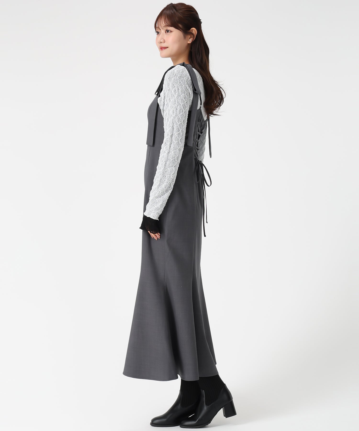 2wayバックレースアップキャミワンピース/MM557413 – MISCH MASCH|31 