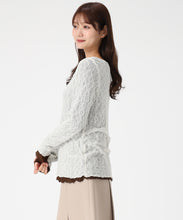 画像をギャラリービューアに読み込む, リバーシブル配色レーストップス/MM558203 1
