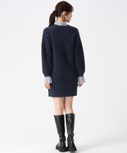 画像をギャラリービューアに読み込む, チュールボウタイラメニットミニワンピース/TT547418 2
