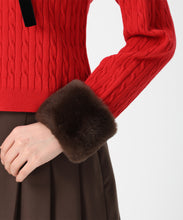 画像をギャラリービューアに読み込む, ケーブルリボンカーディガン/TT548408 4
