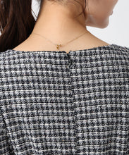 画像をギャラリービューアに読み込む, カットツイードフレアワンピース/TT547416 3
