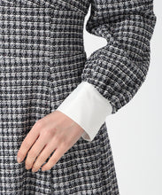 画像をギャラリービューアに読み込む, カットツイードフレアワンピース/TT547416 6
