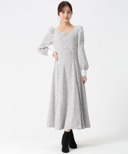 画像をギャラリービューアに読み込む, カットツイードフレアワンピース/TT547416 21
