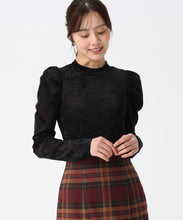 画像をギャラリービューアに読み込む, ベロア起毛シアートップス/TT548201 (ブラック)
