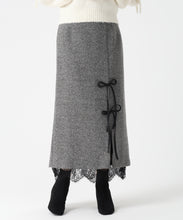 画像をギャラリービューアに読み込む, ネップツイードレーストリムスカート/TT547212 11
