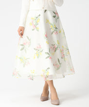画像をギャラリービューアに読み込む, ボタニカルオーガンジーフラワースカート/MM617203 9
