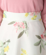 画像をギャラリービューアに読み込む, ボタニカルオーガンジーフラワースカート/MM617203 4
