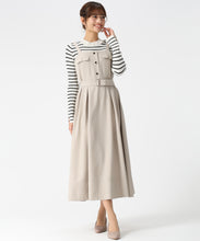 画像をギャラリービューアに読み込む, フラップ付きジャンスカ/MM617401 (ベージュ)
