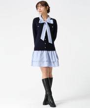 画像をギャラリービューアに読み込む, シャツレイヤード風ドッキングミニワンピース/MM617406 21
