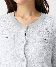 画像をギャラリービューアに読み込む, ミックステープツイードニットジャケット/MM618501 3
