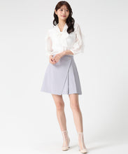 画像をギャラリービューアに読み込む, ラップタックプリーツミニスカート/MM617206 9
