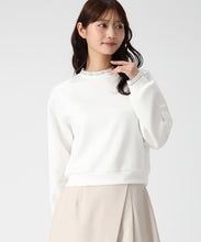 画像をギャラリービューアに読み込む, レーストリミングスウェットトップス/MM618201 (ホワイト)

