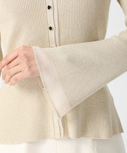 画像をギャラリービューアに読み込む, ラメシアーペプラムカーディガン/MM618402 4
