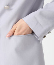 画像をギャラリービューアに読み込む, 袖裏ストライプダブルテーラードジャケット /MM618503 7
