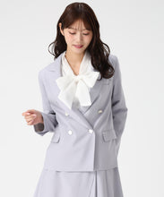 画像をギャラリービューアに読み込む, 袖裏ストライプダブルテーラードジャケット /MM618503 20
