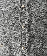 画像をギャラリービューアに読み込む, ツイード編みフリンジニットジャケット/MM618504 4
