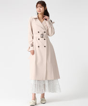 画像をギャラリービューアに読み込む, サイドプリーツベーシックトレンチコート/MM618601 (ベージュ)
