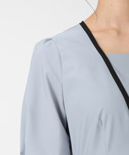 画像をギャラリービューアに読み込む, フロントプリーツ配色ワンピース/MM627401 6
