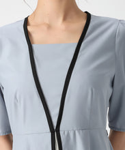 画像をギャラリービューアに読み込む, フロントプリーツ配色ワンピース/MM627401 5
