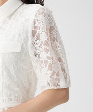 画像をギャラリービューアに読み込む, 開襟レースシャツワンピース/MM627403 4
