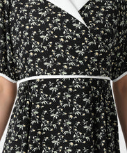 画像をギャラリービューアに読み込む, テーラーカラー花柄ワンピース/MM627404 6
