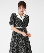画像をギャラリービューアに読み込む, テーラーカラー花柄ワンピース/MM627404 31
