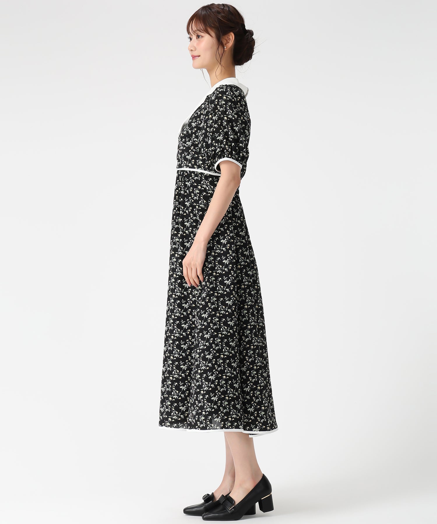 ドゥーズィエムクラス♡お花柄♡ ペアフリーグラス（ネモフィラ柄）G099-T297 / 東洋佐々木ガラス(株